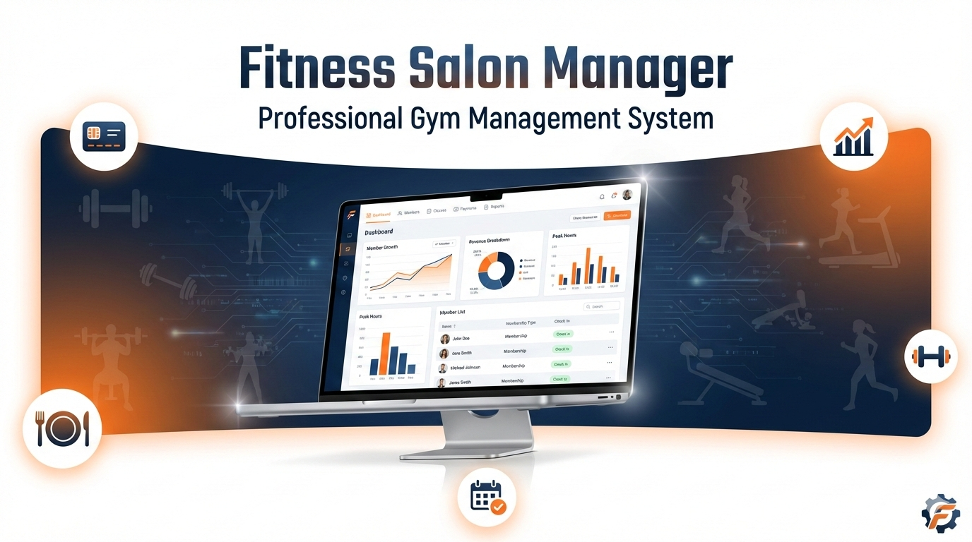 Fitness Salon Manager - Spor Salonu Yonetim Sistemi