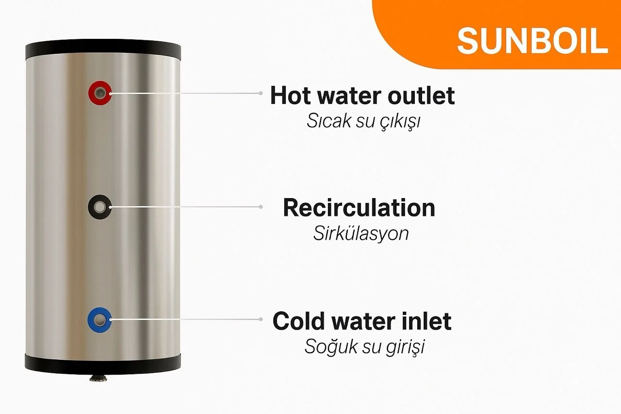 Yeşil Ev SOLAR BOYLER 150 Litre