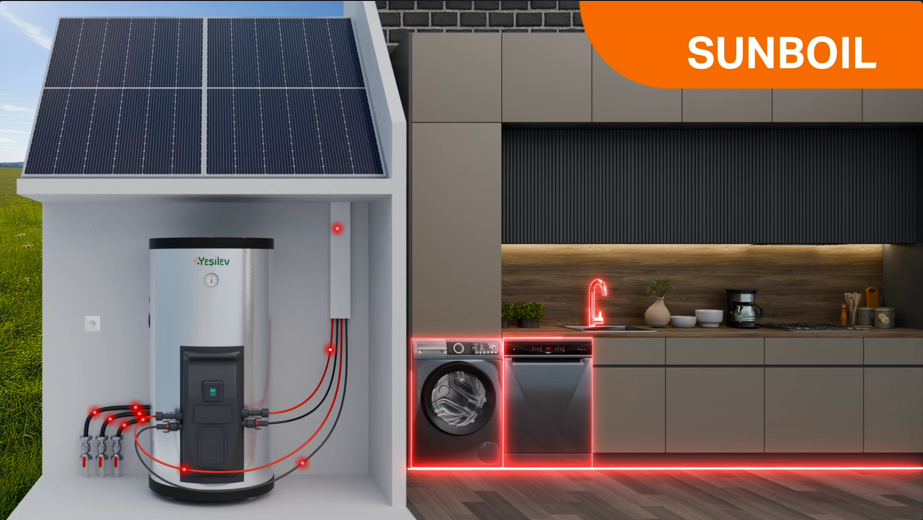 Yeşil Ev SOLAR BOYLER 150 Litre